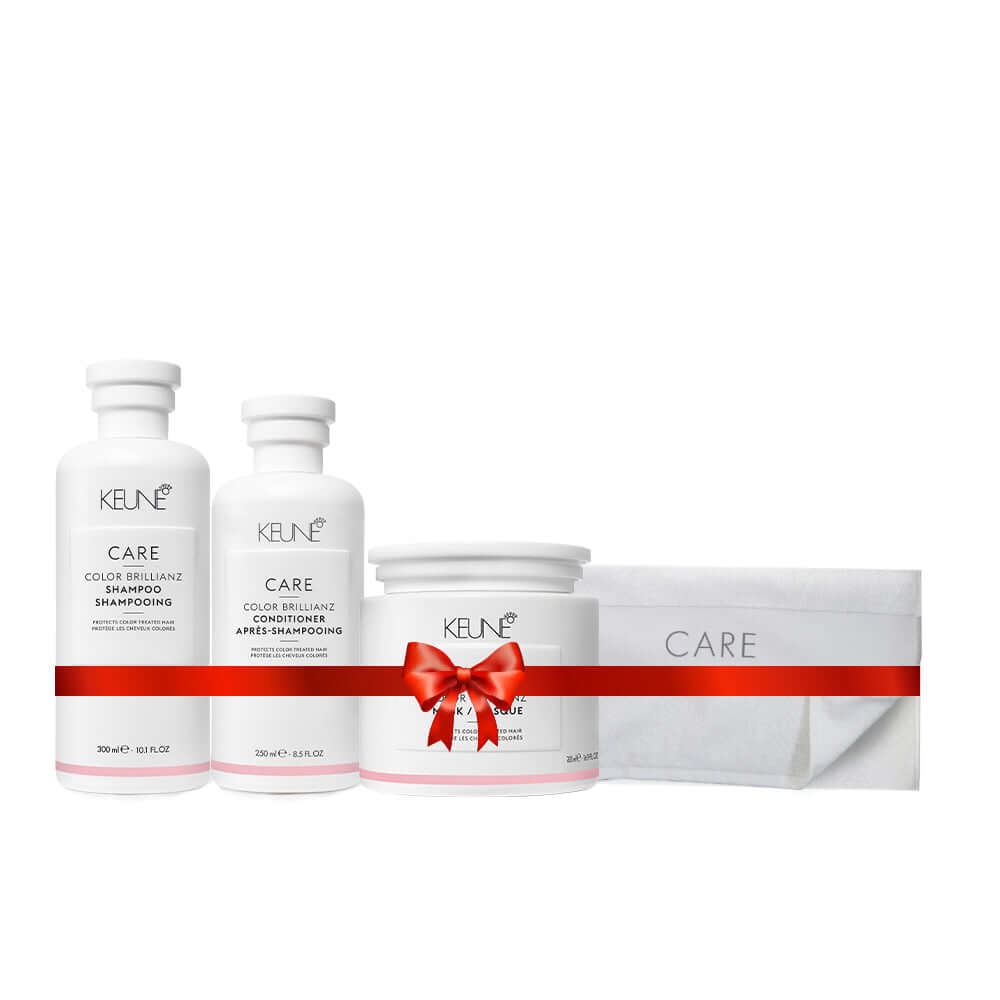 care color brillianz holiday package shampoo conditioner mask towel hair repair treatment in pakistan