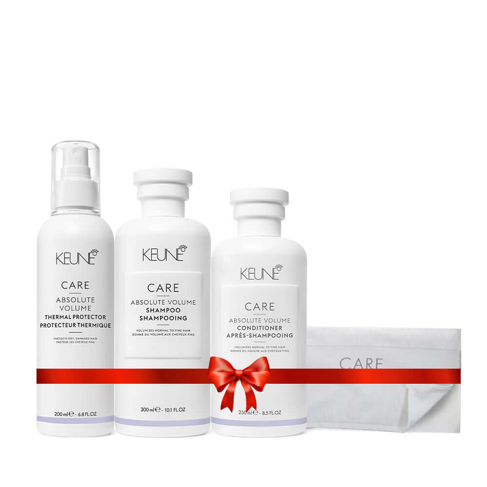 care absolute volume holiday package shampoo conditioner thermal protector towel volumizing shampoo in pakistan