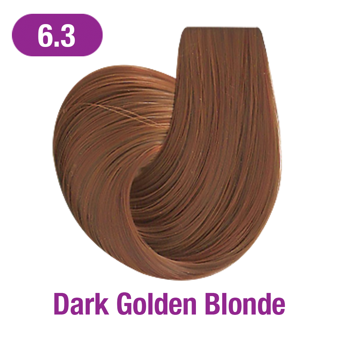 Keune Dream Color Dark Golden Brown 6.3 - 60ml with free bowl
