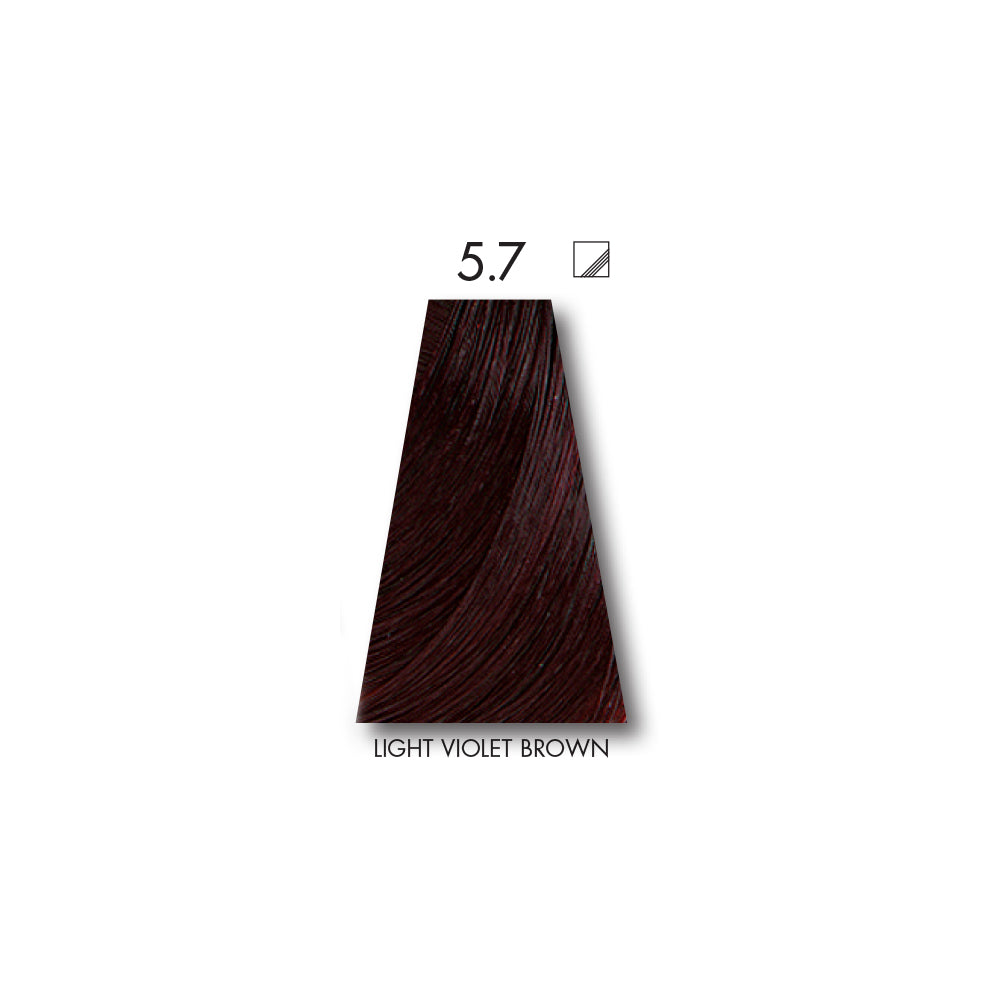 Keune Tinta Light Violet Brown 5.7 with Keune Developer 20 Volume - 60 ml