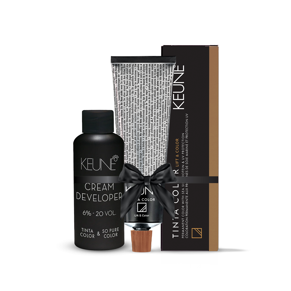 Keune Tinta Lift and Color Copper 444 with Keune Developer 20 Volume - 60 ml
